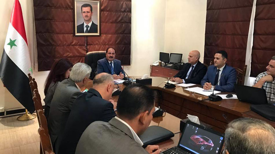 وزارة النقل تعتزم إنشاء خط حديدي يصل إلى مطار دمشق مروراً بمدينة المعارض